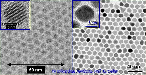 Nanopartikel -  Universitt Hamburg, Prof. H. Weller